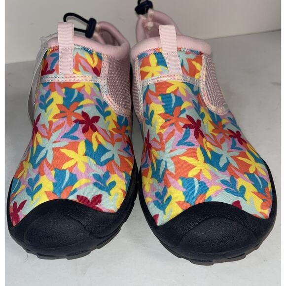Lands End Woman’s Floral Multi Colored Water Shoes Size 10B - Picture 7 of 9